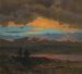 Zachód słońca nad doliną Hudson, Nowy Jork - Frederic Edwin Church — widok dzieła