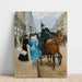 Reprodukcja obrazu Kursy Rue De La Paix - Jean Béraud