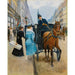 Reprodukcja obrazu Kursy Rue De La Paix - Jean Béraud