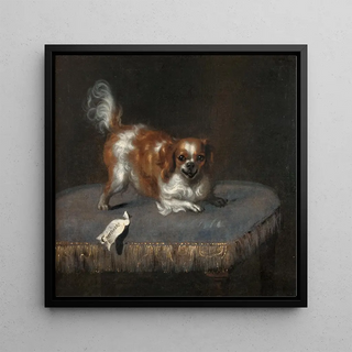 Courtisane aux chiens - David Klöcker Ehrenstrahl