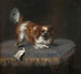Courtisane aux chiens - David Klöcker Ehrenstrahl — widok dzieła