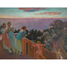Reprodukcja obrazu Zmierzch przy hortensjach - Maurice Denis