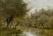 pejzażu w pobliżu Saint-Germain-en-Laye - César De Cock — widok dzieła