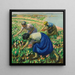 Zbieracze tulipanów - Harold Harvey — oprawiony obraz na ścianie