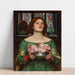 Reprodukcja obrazu Zbierajcie różane pąki, póki możecie - John William Waterhouse