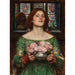 Reprodukcja obrazu Zbierajcie różane pąki, póki możecie - John William Waterhouse
