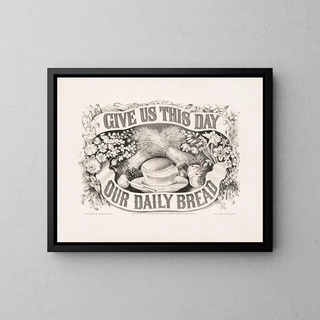 Currier  Ives - Give us this day our daily bread.webp