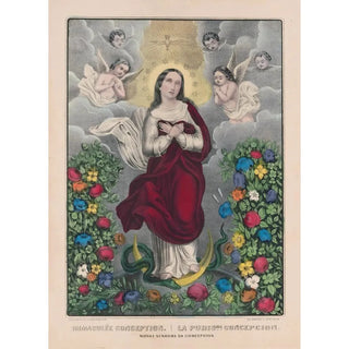 Immaculée Conception - Currier & Ives — widok dzieła