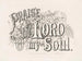Loue le Seigneur, ô mon âme - Currier & Ives — widok dzieła