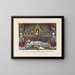 Święta Grób Błogosławionego Odkupiciela - Currier & Ives — oprawiony obraz na ścianie