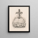 La Parole et le Signe - Currier Ives — oprawiony obraz na ścianie