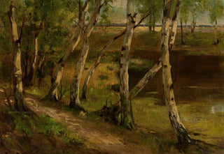 Curt Agthe - Birches at waterside.webp