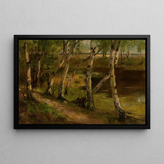 Curt Agthe - Birches at waterside.webp