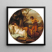 Cymon i Ifigenia - Angelica Kauffmann — oprawiony obraz na ścianie