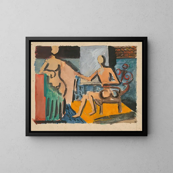 Atelier - Cyprian Majernik — oprawiony obraz na ścianie