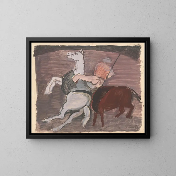 Corrida - Cyprian Majernik — oprawiony obraz na ścianie
