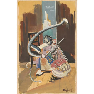 Cyprin Majernk - Study for Painting in a Circus Setting.webp