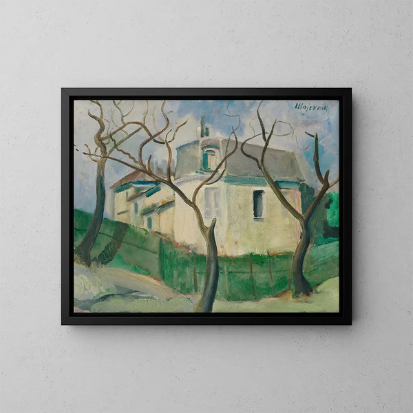 Villa dans le jardin - Cyprian Majernik — oprawiony obraz na ścianie