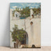 Reprodukcja obrazu Dama na balkonie, Capri - John William Waterhouse
