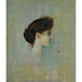 Reprodukcja obrazu portret damy (Portret młodej kobiety) - Franz von Stuck