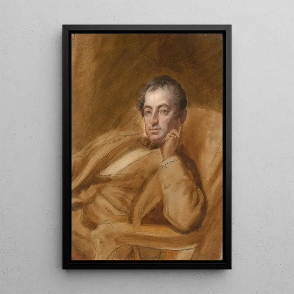 Washington Irving - Daniel Huntington — oprawiony obraz na ścianie