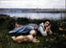 Rêverie - Daniel Ridgway Knight — widok dzieła