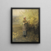 Wiosna - Daniel Ridgway Knight — oprawiony obraz na ścianie