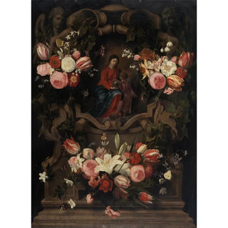 Daniel Seghers - Flower garland with Immaculate Conception.webp