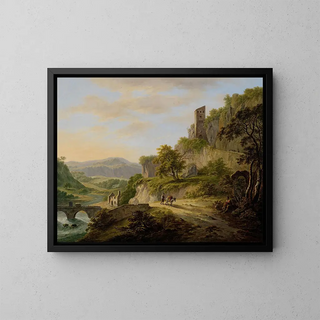 Danil Dupr - Gezicht op Civita Castellana.webp