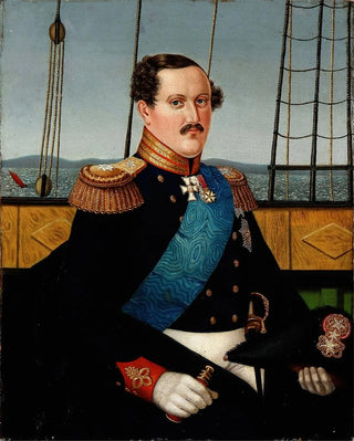 Danish painter 19th century - Portrait of Prince Frederik VII of Denmark.webp