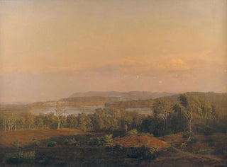 Dankvart Dreyer - A View towards Himmelbjerget Jutland Evening.webp