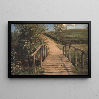 Dankvart Dreyer - Bridge over a Stream in Assens Funen.webp