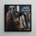 W wannie - Christian Krohg — oprawiony obraz na ścianie