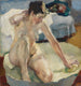 W wannie II - Leo Putz — widok dzieła
