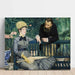 Reprodukcja obrazu W szklarni - Edouard Manet