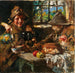W tawernie - Vincenzo Irolli — widok dzieła
