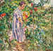 W ogrodzie - August Rieger — widok dzieła