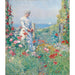 Reprodukcja obrazu W ogrodzie (Celia Thaxter w swoim ogrodzie) - Childe Hassam
