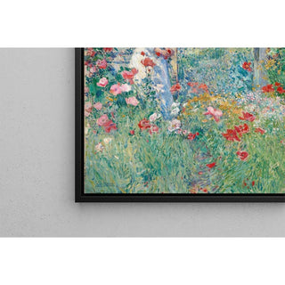 Dans le jardin Celia Thaxter dans son jardin - Childe Hassam | Reproduction Tableau Décoration murale affiche copie