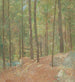 W lesie sosnowym - Emil Carlsen — widok dzieła