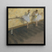 Tancerzy ćwiczących na drążku - Edgar Degas — oprawiony obraz na ścianie
