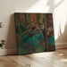 Reprodukcja obrazu Tancerki, róże i zielenie - Edgar Degas