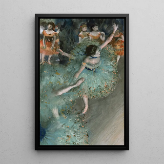 Zielona tancerka - Edgar Degas