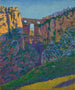 Les gorges de Ronda - Darío de Regoyos — widok dzieła