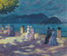 La nuit de la Concha - Darío de Regoyos — widok dzieła