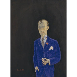 David Sprengel, 1880-1941, écrivain, critique - Nils Dardel | Reproduction Tableau Décoration murale affiche copie