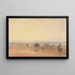 Traversée des sables de Lancaster - David Cox — oprawiony obraz na ścianie