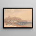 Douvres - David Cox — oprawiony obraz na ścianie