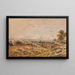 Scena z mokradek - David Cox — oprawiony obraz na ścianie