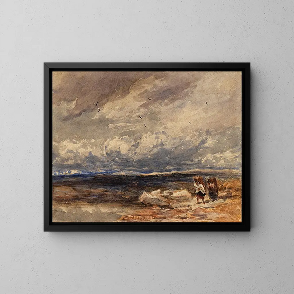 na płótnie Sur Carrington Moss - David Cox — oprawiony obraz na ścianie